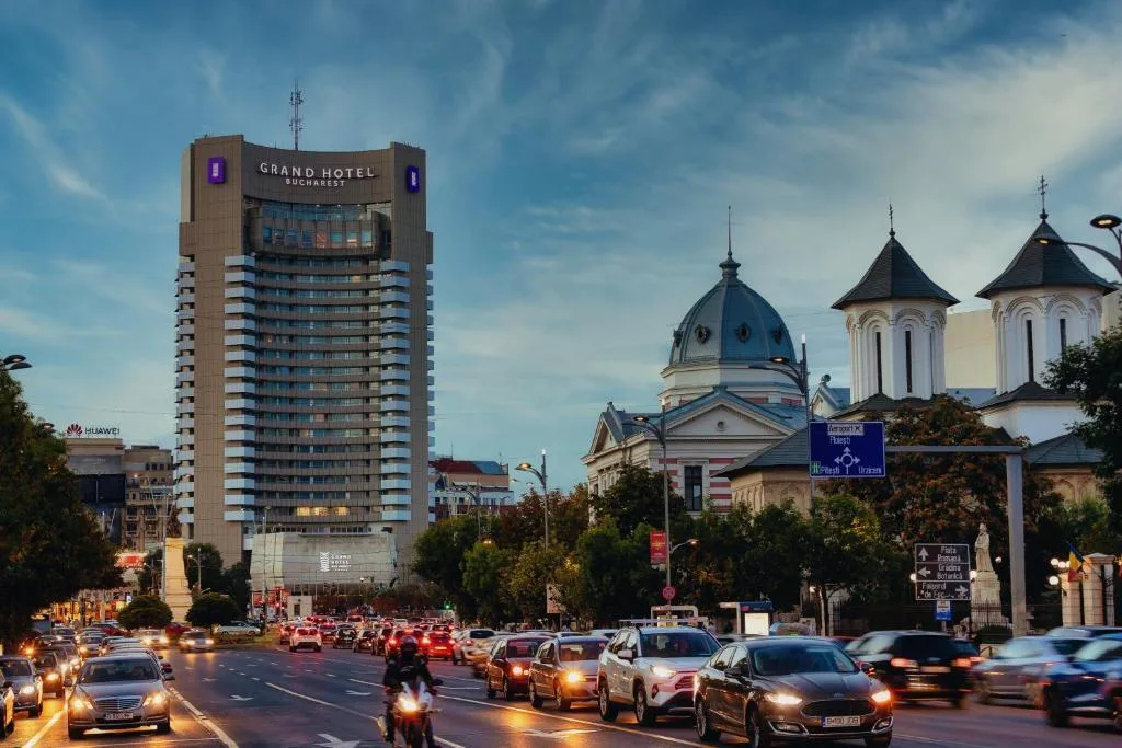 Grand Hotel Bucharest interior view