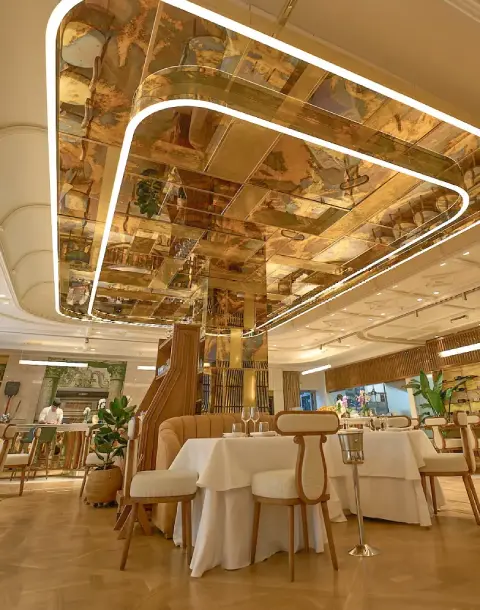Akos Restaurant dining interior